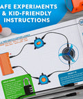 Diagram of copter circuit project from Circuit Maker Electronics Science Kit For Kids With Sixty Hands On Projects Build Real Electrical Circuits And Learn Electricity And Engineering Skills Through Fun STEM Activities Kid Friendly Learning That Feels Totally Cool.