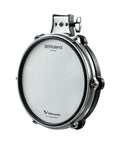 10 Inch Premium V Pad With Next Gen Feel And Enhanced Playability, Triple Piezo Sensor Trigger Pad, Hard Rubber Rim And Revised Hoop Design