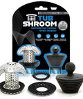 Ultra Tub Drain Protector Hair Catcher Kit Stainless Steel Tub Strainer Snare With StopShroom Plug Universal Drain Stopper