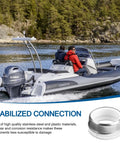 Outboard Water Pump Drive Shaft Collar And Spacer Kit For 115-300HP Two And Four Stroke Motors boating scene