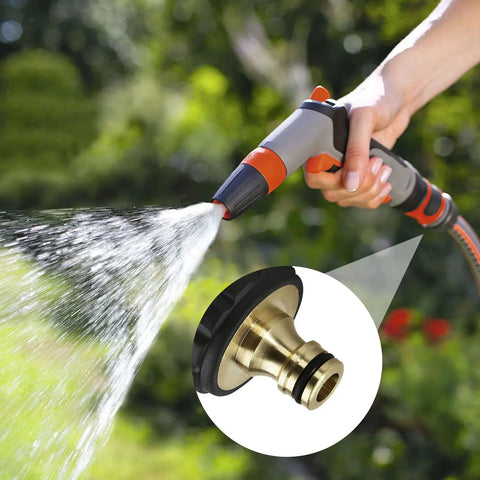 40 Pack Power Pressure Washer O Rings For 1 Quarter Inch And M22 Quick Connect Coupler Garden Hose O Ring Kit in use on garden hose