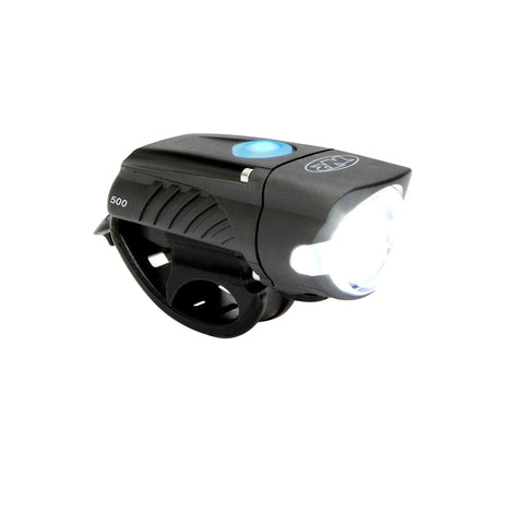 Swift 500 Front Bike Light and Sabre 110 Rear Light Combo Pack Easy to Install USB Rechargeable Bicycle Headlights LED Front Light Water Resistant for Road Cycling and Commuting Safety Night Ride Ready