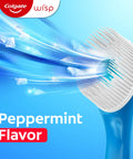 Max Fresh Wisp Disposable Mini Travel Toothbrushes Peppermint Pack Of 24 No Water Needed With Built In Sugar Free Peppermint Bead