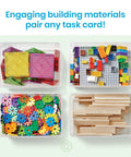 STEM Bins Comprehensive Classroom Set By Brooke Brown Hands On STEM Manipulatives For Elementary Engaging Engineering Projects