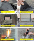 Heavy Duty Aluminum Foil Roofing Tape Self Adhesive Asphalt Shingle Repair Seal waterproof flashing roll durability test.
