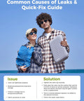 Couple holding Go-To Self-Inflating Seat Cushion For Travel And Outdoors, Portable Blow-Up Foam Pad for comfort solutions