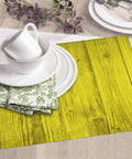 Wood Grain Print Microfiber Dish Drying Mat For Kitchen Counter, Ultra Absorbent Surface on counter with dishes, 16x18 Inch
