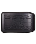 Top view of Vista XL Rear-Opening Cargo Box Black 18 Cu Ft UV-Resistant ABS Roof Rack Storage Tool-Free Mounting Includes Lock And Key For Secure