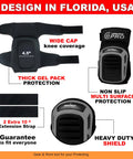 Gel Knee Pads For Work Heavy Duty Anti Slip Knee Protection For Construction Tiling Flooring Roofing And Gardening Extra Gel
