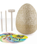 Jumbo Dino Egg Surprise With Twelve Collectible Dinosaurs Inside One Giant Easter Egg For Easter Gifts And Stem Learning Dig Kit