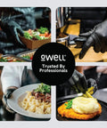 Black Nitrile Disposable Gloves X Small 100 Count, 4 Mil, Powder Free, Latex Free, FDA Food Safe handling food preparations