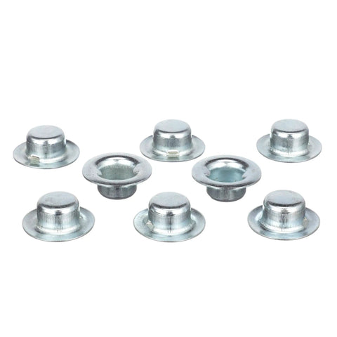 Five Eighth Inch Roller Shaft Pal Nuts Made From Zinc Plated Steel Set Of Eight For Boat Trailer Roller Shafts Keeps Shafts Locked In Tight During Loading And Unloading