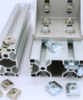 M6 Sliding T Nuts For 3030 Series European Standard T Slot Aluminum Extrusion 20 Pack Nickel Plated Carbon Steel 8.8 Grade Heavy Duty