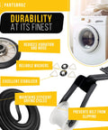 Must Have Dryer Repair Kit 4392065 For Whirlpool DIY Fix With Drum Belt Drum Roller And Pulley to stop squeaks and spin problems