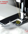 Bulky Fabric Hump Jumper Sewing Tool For Buttons And Denim Hemming Keeps Stitches On Point With Adjustable One Eighth Inch Height