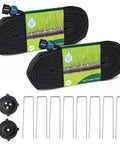 100 Ft Soaker Hose For Garden Linkable Dual Layer Drip Irrigation System Leak Free And Water Saving Up To 80 Percent Two Pack 50 Ft Segments
