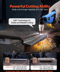Dual Voltage 50 Amp Plasma Cutter Be A Garage Workhorse With 110V And 220V Run IGBT Inverter Digital Display cutting metal