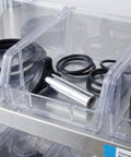 M8 Screw Nut Replacement For Ice Cream Machines Heavy Duty Plastic And Metal Clamp Nut For Soft Serve Dispensers Quick Install Commercial Restaurant Repair Part To Prevent Downtime, in organizer tray