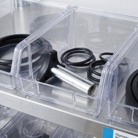 M8 Screw Nut Replacement For Ice Cream Machines Heavy Duty Plastic And Metal Clamp Nut For Soft Serve Dispensers Quick Install Commercial Restaurant Repair Part To Prevent Downtime, in organizer tray