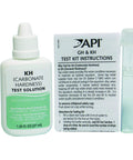 Easy Peasy Carbonate Hardness Kh Test Kit For Fresh And Saltwater Fish Tanks Plus Household Tap Water Straight Up includes test solution and instructions.