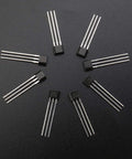 Badass 20 Pack Linear Hall Effect Sensors for Electric Motor Repair featuring 49e Oh49e models arranged on a black surface.