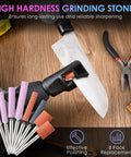13 Piece Chainsaw Sharpening Kit With Dremel A67902 Attachments For Chainsaws Mowers And DIY Projects on wooden surface