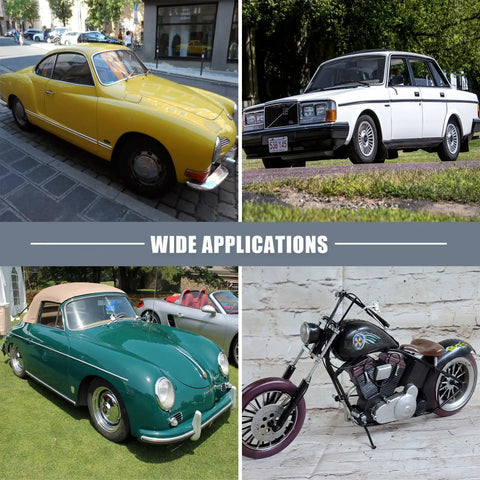 Heavy Duty Torpedo Fuse Kit For Gnarly Vintage Rigs And Classic Muscle Cars 5A 8A 10A 16A 25A 40A showcased with vintage cars and motorcycle.