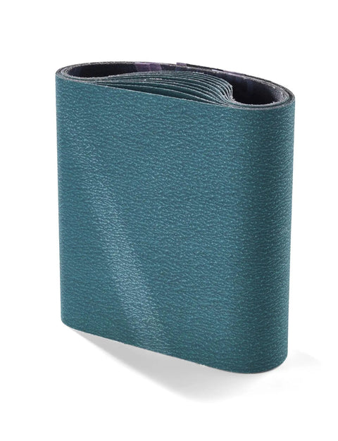 8 By 19 Inch Floor Sander Sand Belt 60 Grit EZ 8 Bi Directional Purple Resin Bond Cloth X Weight Industrial Grade Replacement Belt Bulk Lot Of 10