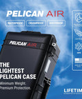 1626 Air Case No Foam Black Heavy Duty Gear Case With Water Tight Seal Image with branding and features highlighted