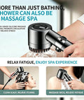 High Pressure Filtered Shower Head With Handheld And 4 Replacement Filters For Hard Water 18 Layer Filtration Delivers Strong Jets Reduces Chlorine Perfect For Pet And Kid Bathing With 4 Spray Modes used for massage spa experience