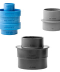 Stacking Dust Port Adapter Set 3 Piece For Dust Collection Hose And Tools Easy Fit Vacuum Adapters Glass Reinforced Polypropylene
