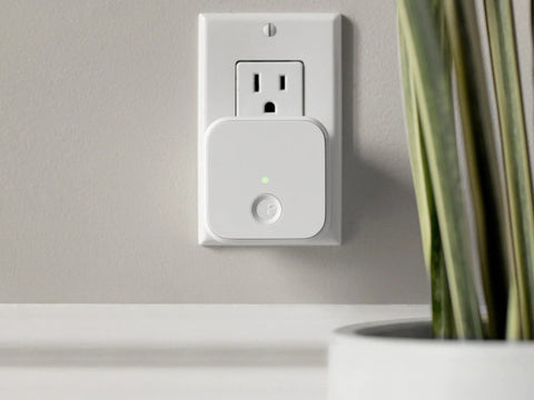 WiFi Bridge For Smart Lock With Remote Access And Alexa Control Easy Setup Hub To Connect Your Lock For Hands Free Entry Works With Most Smart Locks White Compact Home Automation Device For Voice Assistants