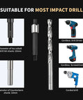 M5 X 0.8 Thread Repair Kit With Stainless Steel Inserts Drill Tap Counterbore And Install Driver tool components display