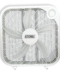 20 Inch Box Fan With 3 Speed Full Power Air Circulation For Window Or Floor Use In Bedroom, Home Or Office Safe Sturdy Design