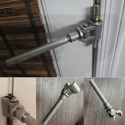 Hinge Repair Wrench For Wood And Metal Doors Quick Gap Sealing Tool No Destructive Install No Damage Hinge Fix Easy Fix For Door Misalignment Cabinets And More With Adjustable Jaw For Tight Spaces