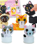 Cat Sewing Kit For Kids Beginners Starter Kit With Pre-Punched Felt Learn To Sew For Ages 6 To 12 Includes Five Kitten Projects