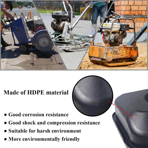 Gas Fuel Tank Compatible With GX160 GX200 Engines Harbor Freight Predator 212cc, HDPE material features, construction machinery usage