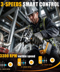 Half Inch Cordless Impact Wrench Compatible With DeWalt 20V Max Batteries High Torque For Heavy Duty Jobs Tool Only