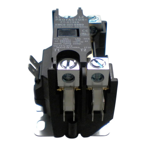 Heavy Duty Enclosed Contactor 1 Pole 32 Amp 24 Volt Coil Replacement for Carrier Bryant Payne HVAC Systems P282-0311