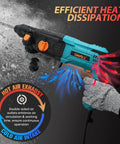 Beast 1 Inch SDS Plus Heavy Duty Rotary Hammer Drill 900W showing efficient heat dissipation in action