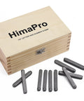 36 Piece Letter And Number Stamp Set With 6mm Height In A Wooden Case Beefy 40Cr Alloy Steel Metal Punches on display