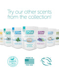 Various Epsoak Epsom salts bags including Muscle Recovery Epsom Salt Soak With Eucalyptus And Peppermint Essential Oils