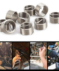 Premium 10pc Thread Repair Insert Kit For Metric Imperial Holes M16 1.5 Conversion Set With Wire Helicoil Style Inserts To Fix Damaged Stripped Screws Fast And Easy For Aluminum Alloy Metal Jobs, steel thread inserts