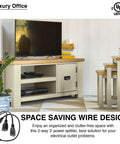 Two Way Power Splitter And Three Foot Y Style Extension Cord One Pack Converts One Outlet Into Two With Separate Cables