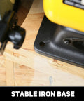 High Speed Bench Grinder With Half HP Two Point Eight Amp Motor 3450 RPM Six Inch Wheel CSA Listed Table Grinder base