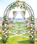Garden Arbor Arch For Weddings And Parties A Dope Durable Steel Trellis Archway For Ceremony Decor And Plant Climbing In Backyards