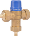 Half Inch HG110 Crimp Thermostatic Mixing Valve With Barb Connections And Integral Checks Brass Plumbing Fitting