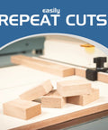 Heavy Mdf Crosscut Sled For Table Saw Delivering Dead On Precision And Killer Cuts This Pro Level Woodworking Jig Makes Repetitive Crosscuts Easy And Flawlessly Consistent For Your Shop Projects, showing wooden cut pieces on table saw.