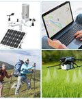 Smart weather station, laptop GPS navigation, hikers outdoors, and agriculture drone with the 2 Pack GY NEO6MV2 NEO6M GPS Flight Controller Module 3V To 5V With Ceramic Antenna Arduino Friendly EEPROM Backup And Data Retention RS232 TTL Interface APM 2.5 Compatible High Signal Strength Easy Setup