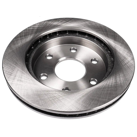Close-up of rear brake rotor 13.58 inch for Chevy GMC trucks and SUVs fits Silverado Sierra Suburban Tahoe Avalanche Yukon XL